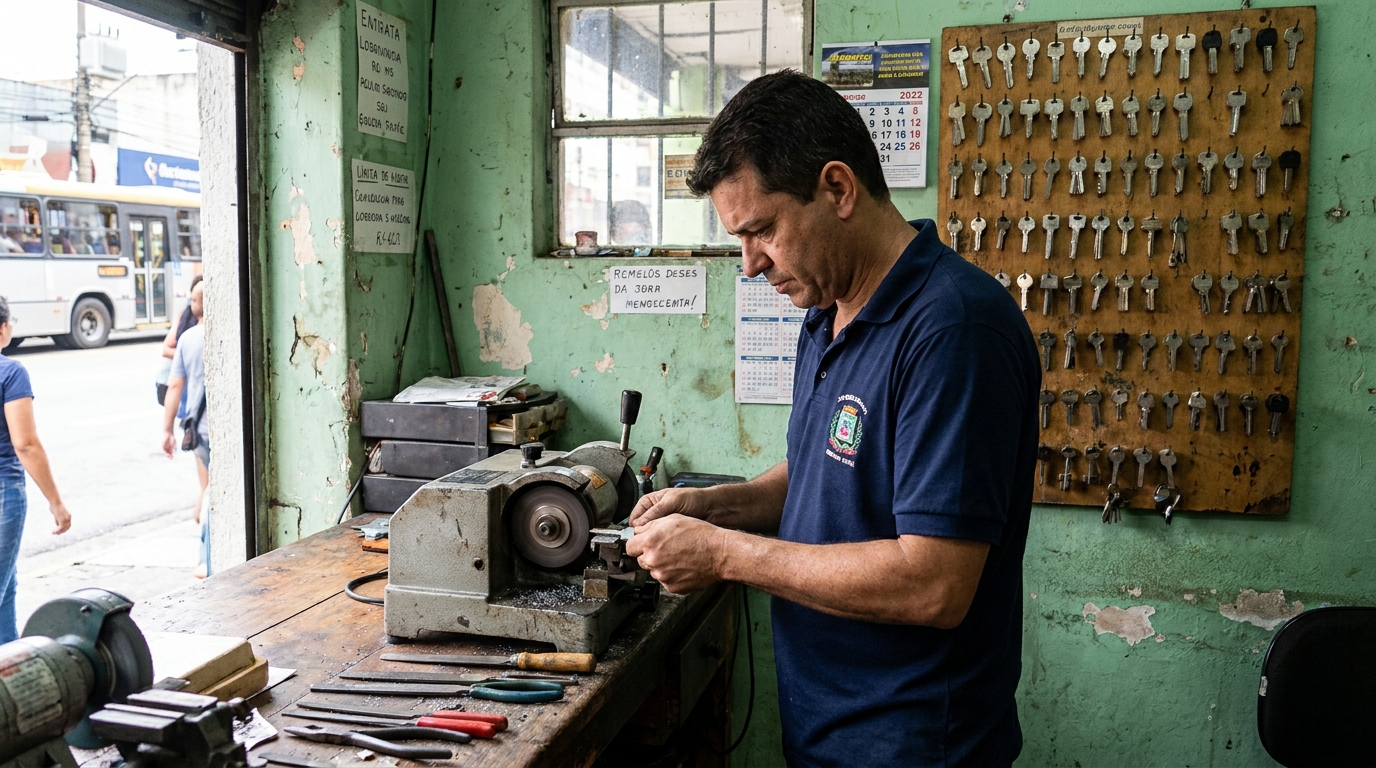 Cópia de Chave Residencial profissional em Osasco‑SP